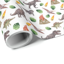 Dinosaur wrapppapier