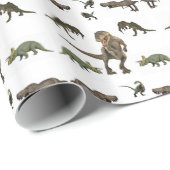 Dinosaur wrapppapier cadeaupapier (Rol Hoek)