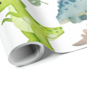 Dinosaur wrapppapier cadeaupapier (Rol Hoek)