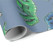 Dinosaur Wrapppapier Cadeaupapier (Rol Hoek)