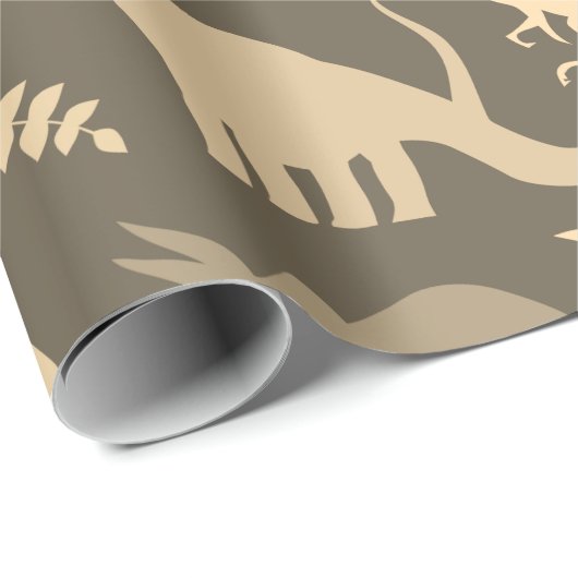 Dinosaur wrapppapier cadeaupapier (Rol Hoek)