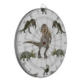 Dinosaur wrapppapier dartbord (Voorkant Links)