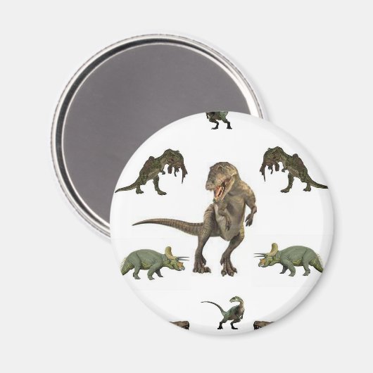 Dinosaur wrapppapier magneet (Voorkant / Achterkant)