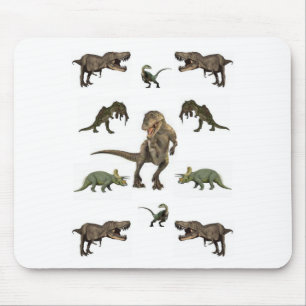 Dinosaur wrapppapier muismat