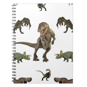 Dinosaur wrapppapier notitieboek