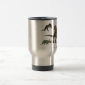 Dinosaur wrapppapier reisbeker (Center)