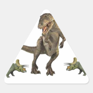 Dinosaur wrapppapier sticker
