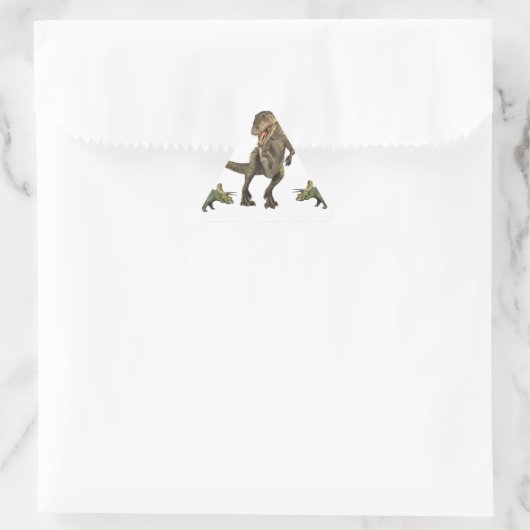 Dinosaur wrapppapier sticker (Tas)