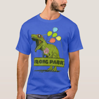 Dinosaur Wrong Park Grappige T-Rex T-shirt