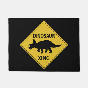 Dinosaur Xing Deurmat