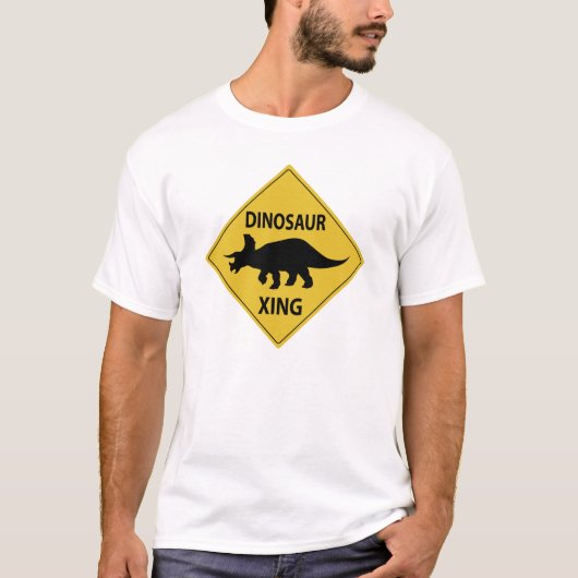 Dinosaur Xing T-shirt (Voorkant)