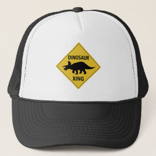 Dinosaur Xing Trucker Pet