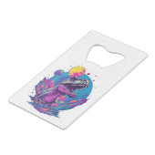 Dinosaur Xmas Tree Buffalo Pset Trex Dinosaur Chr Creditkaart Flessenopener (Achterkant Gekanteld)