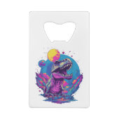 Dinosaur Xmas Tree Buffalo Pset Trex Dinosaur Chr Creditkaart Flessenopener (Achterkant)