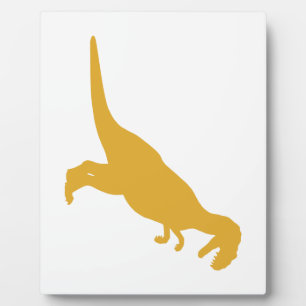 Dinosaur Yellow Fotoplaat