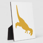 Dinosaur Yellow Fotoplaat (Zijkant)