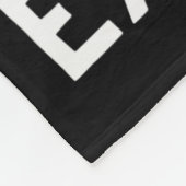 Dinosaur Yellow Ribbon Childhood Cancer Awareness  Fleece Deken (Hoek)