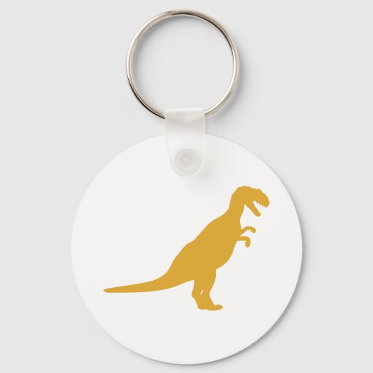 Dinosaur Yellow Sleutelhanger (Voorkant)