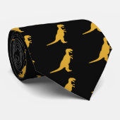 Dinosaur Yellow Stropdas (Opgerold)