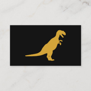 Dinosaur Yellow Visitekaartje
