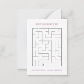 Dinosaur "You-o-saurus" Klaslokaal Valentijnse Kaa Notitiekaartje (Achterkant)