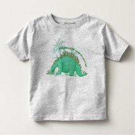 Dinosaur zeggen Stegosaurus kinder t-shirt