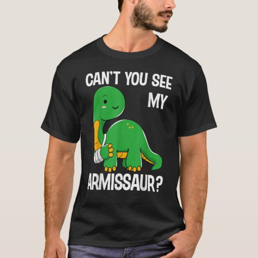 Dinosaur ziet mijn Botten niet T-shirt (Voorkant)