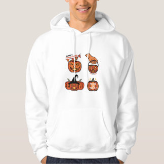 dinosaur zombie halloween cartoon hoodie