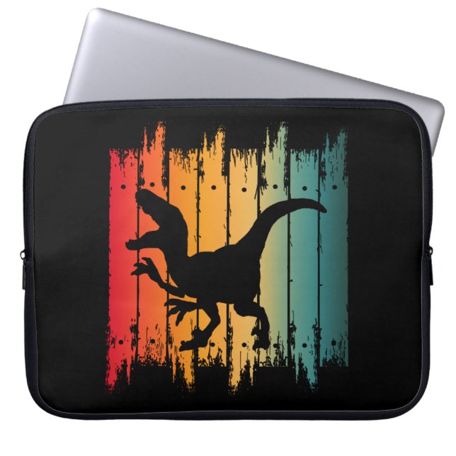 DINOSAUR ZONSONDERGANG 2 LAPTOP SLEEVE (Voorkant)