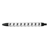 Dinosaur zwart patroon zwarte inkt pen (Voorkant)