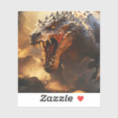 DinosaurCustom-Cut Vinyl Sticker (Vel)