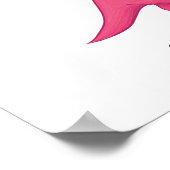 Dinosaurenafdrukken, waardevol Poster papier (stee (Hoek)