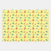 Dinosaurenavontuurlijk papierbladen overvullen inpakpapier vel (Voorkant 2)