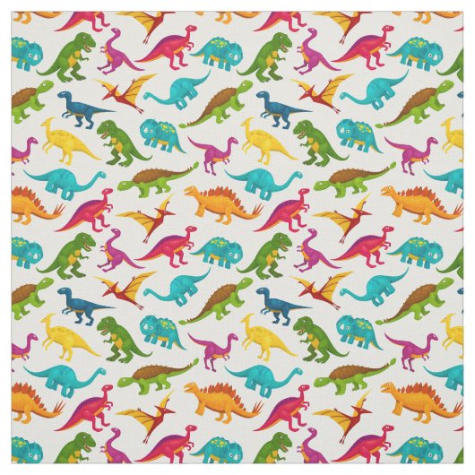 Dinosaurenontwerpverbinding Stof (Swatch)