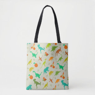 Dinosaurenpatroon Tote Bag
