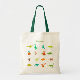 Dinosaurenpatroon Tote Bag