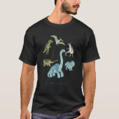 Dinosauria Arts Outfit Kinderdag T-shirt (Voorkant)