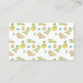 DinosauriBaby shower raad hoeveel Snoepjes Informatiekaartje (Achterkant)