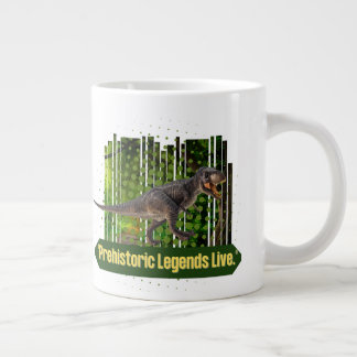dinosauriëmok, jumbo koffiekop, prehistorisch grote koffiekop