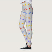 Dinosauriër afdruk leggings (Links)