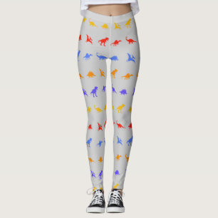 Dinosauriër afdruk leggings