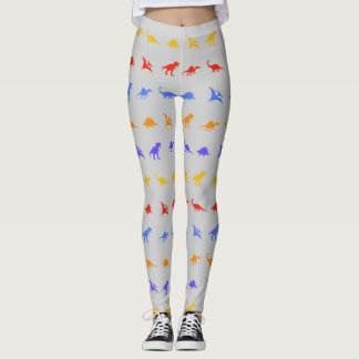 Dinosauriër afdruk leggings