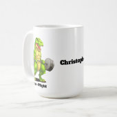 dinosauriër koffiemok (Voorkant links)