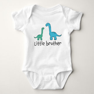 Dinosaurier Langhals Geschwister little Brother Romper