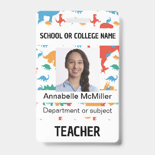 Dinosauriër leraar Professor Badge