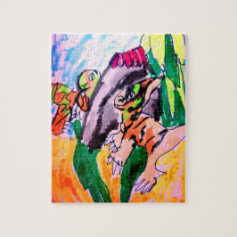 Dinosauriër stenen  legpuzzel