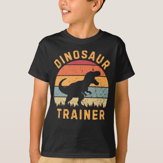 Dinosauriër Trainer T-shirt (Voorkant)