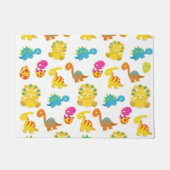 Dinosauriërs, Dinosaurenpatroon, Baby Dino Deurmat (Voorkant)