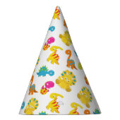 Dinosauriërs, Dinosaurenpatroon, Baby Dino Feesthoedjes (Rechts)