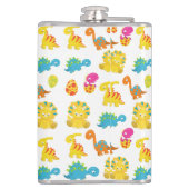 Dinosauriërs, Dinosaurenpatroon, Baby Dino Heupfles (Achterkant)